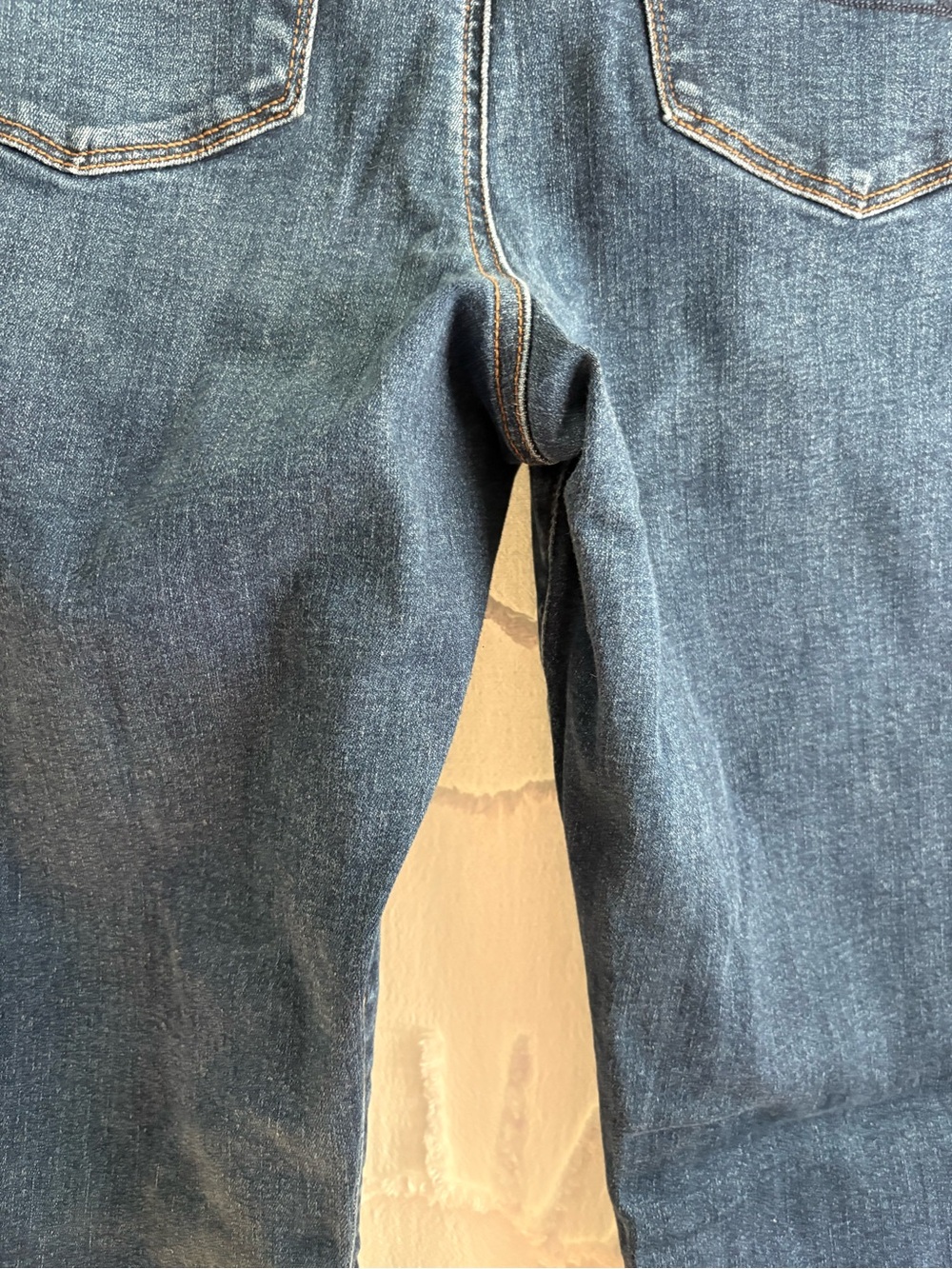 American Eagle Low Rise Flare Jeans Size 20 Long Stretch Dark Wash - Picture 3 of 7